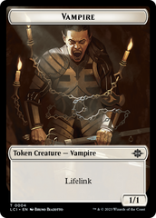 Emblem - Sorin, Lord of Innistrad // Vampire (0004) Double-Sided Token [The Lost Caverns of Ixalan Commander Tokens] | Rock City Comics