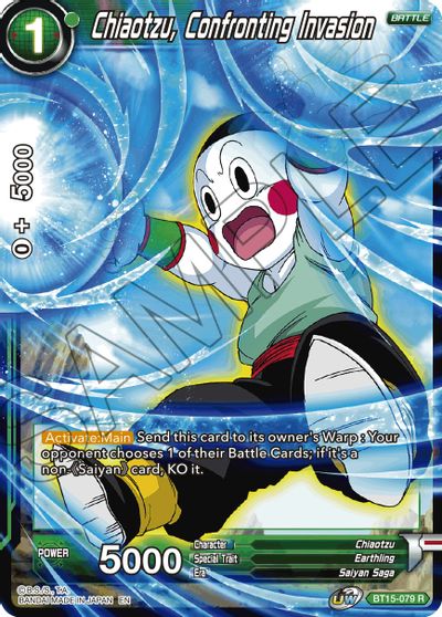 Chiaotzu, Confronting Invasion (BT15-079) [Saiyan Showdown] | Rock City Comics