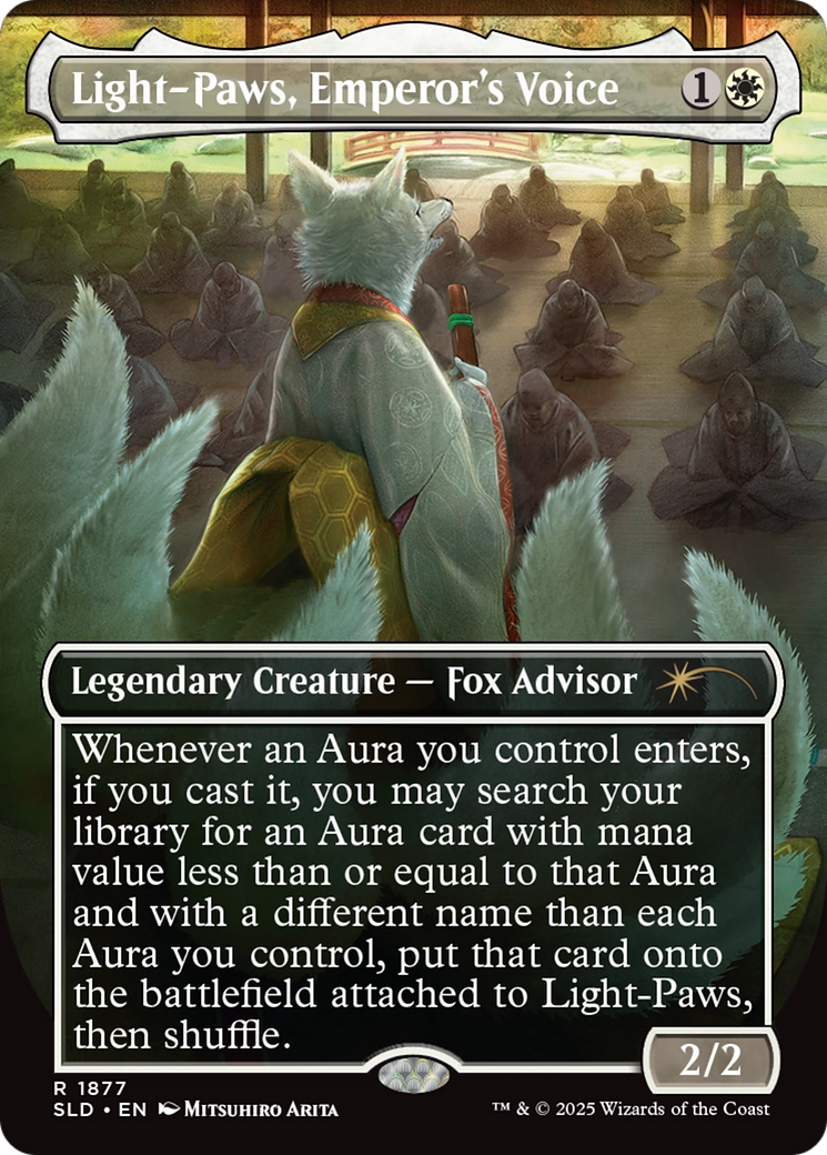 Light-Paws, Emperor's Voice (Rainbow Foil) [Secret Lair Drop Series] | Rock City Comics