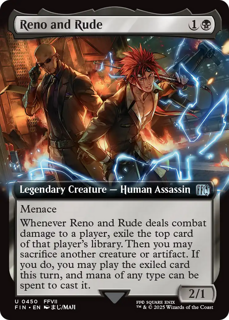 Reno and Rude (Extended Art) [FINAL FANTASY] | Rock City Comics