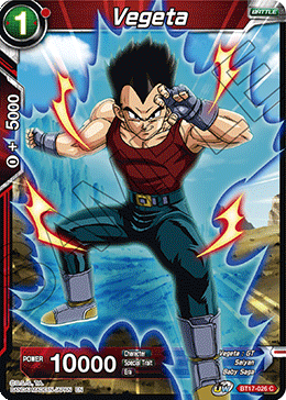 Vegeta (BT17-026) [Ultimate Squad] | Rock City Comics