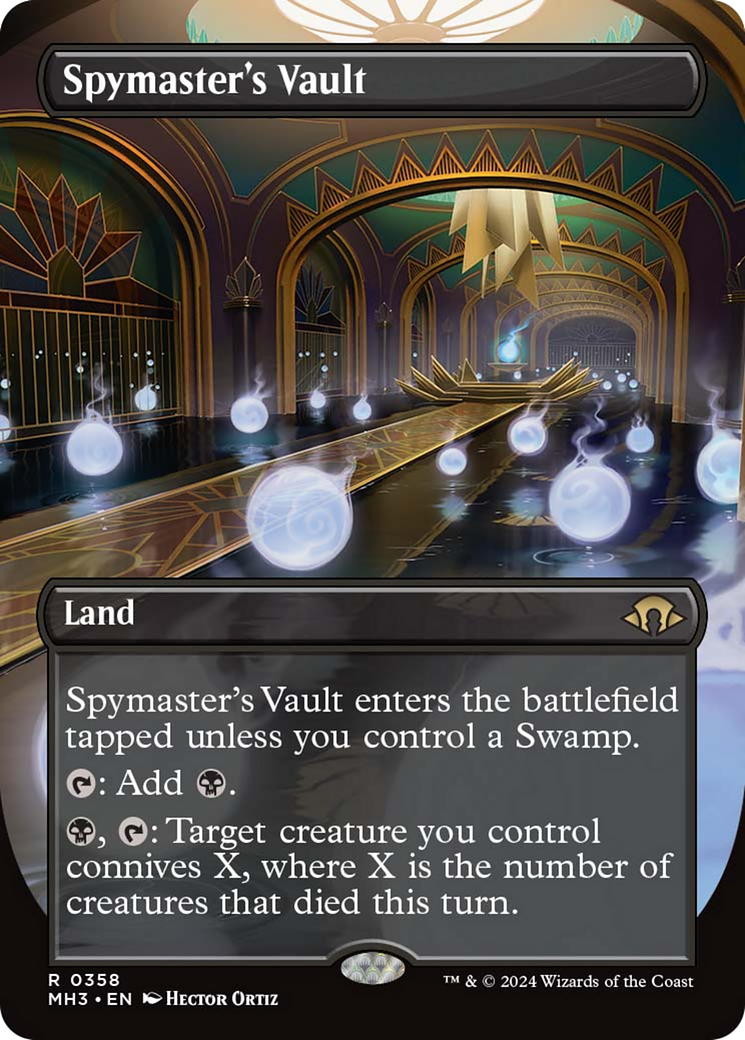 Spymaster's Vault (Borderless) [Modern Horizons 3] | Rock City Comics