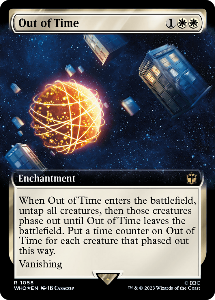 Out of Time (Extended Art) (Surge Foil) [Doctor Who] | Rock City Comics