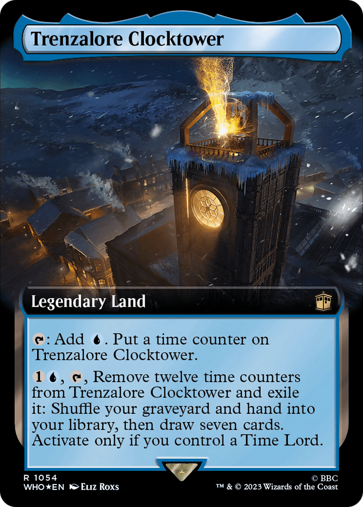 Trenzalore Clocktower (Extended Art) (Surge Foil) [Doctor Who] | Rock City Comics