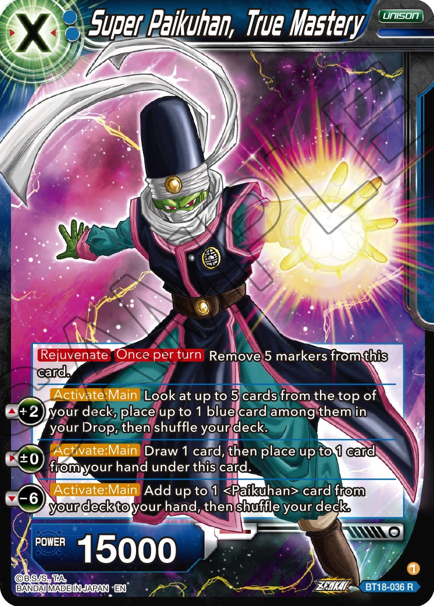 Super Paikuhan, True Master (BT18-036) [Dawn of the Z-Legends] | Rock City Comics
