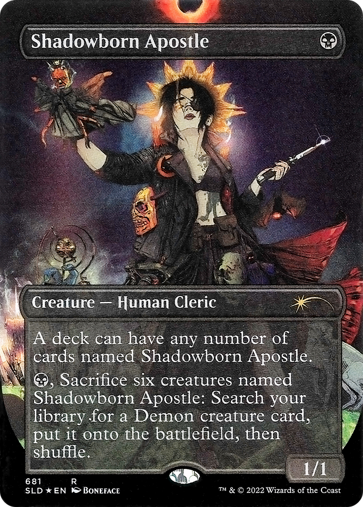 Shadowborn Apostle (681) (Borderless) [Secret Lair Drop Promos] | Rock City Comics