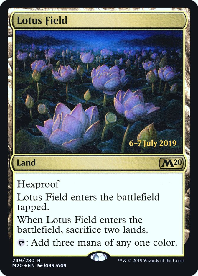 Lotus Field [Core Set 2020 Prerelease Promos] | Rock City Comics