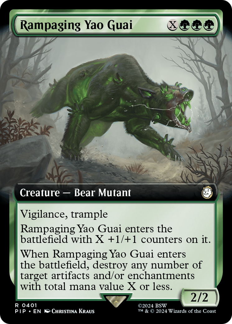 Rampaging Yao Guai (Extended Art) [Fallout] | Rock City Comics