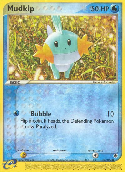 Mudkip (59/109) [EX: Ruby & Sapphire] | Rock City Comics