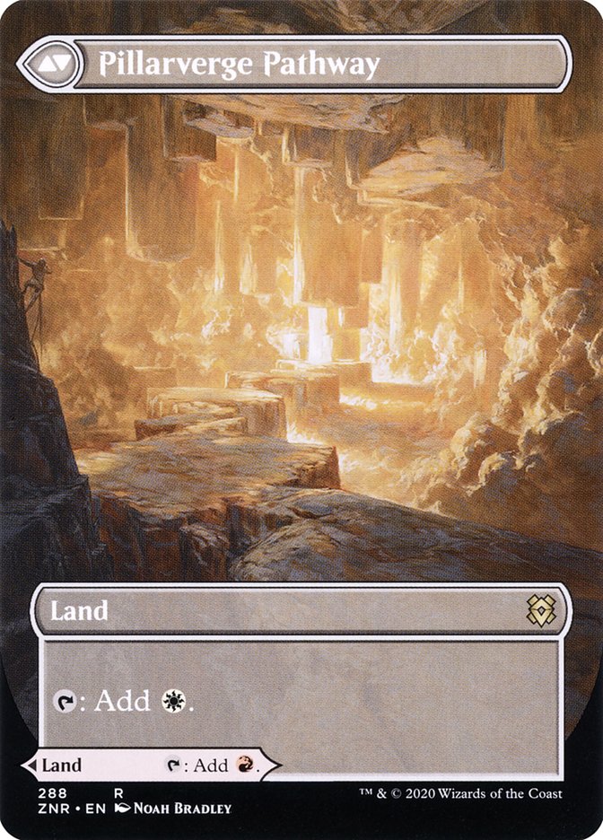 Needleverge Pathway // Pillarverge Pathway (Borderless Alternate Art) [Zendikar Rising] | Rock City Comics