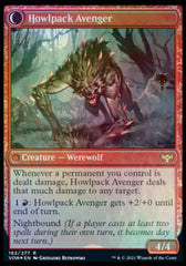 Ill-Tempered Loner // Howlpack Avenger [Innistrad: Crimson Vow Prerelease Promos] | Rock City Comics