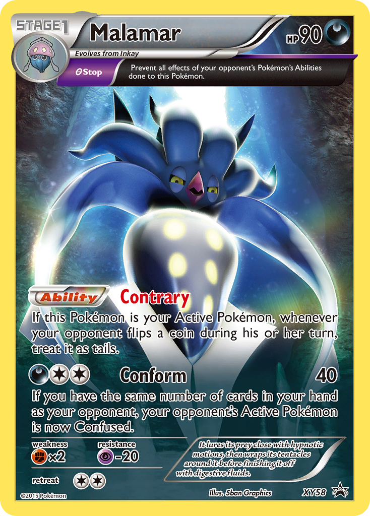 Malamar (XY58) [XY: Black Star Promos] | Rock City Comics