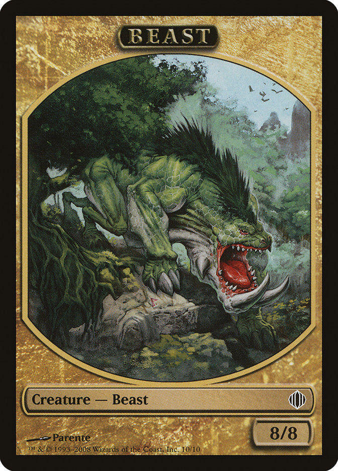Beast Token [Shards of Alara Tokens] | Rock City Comics