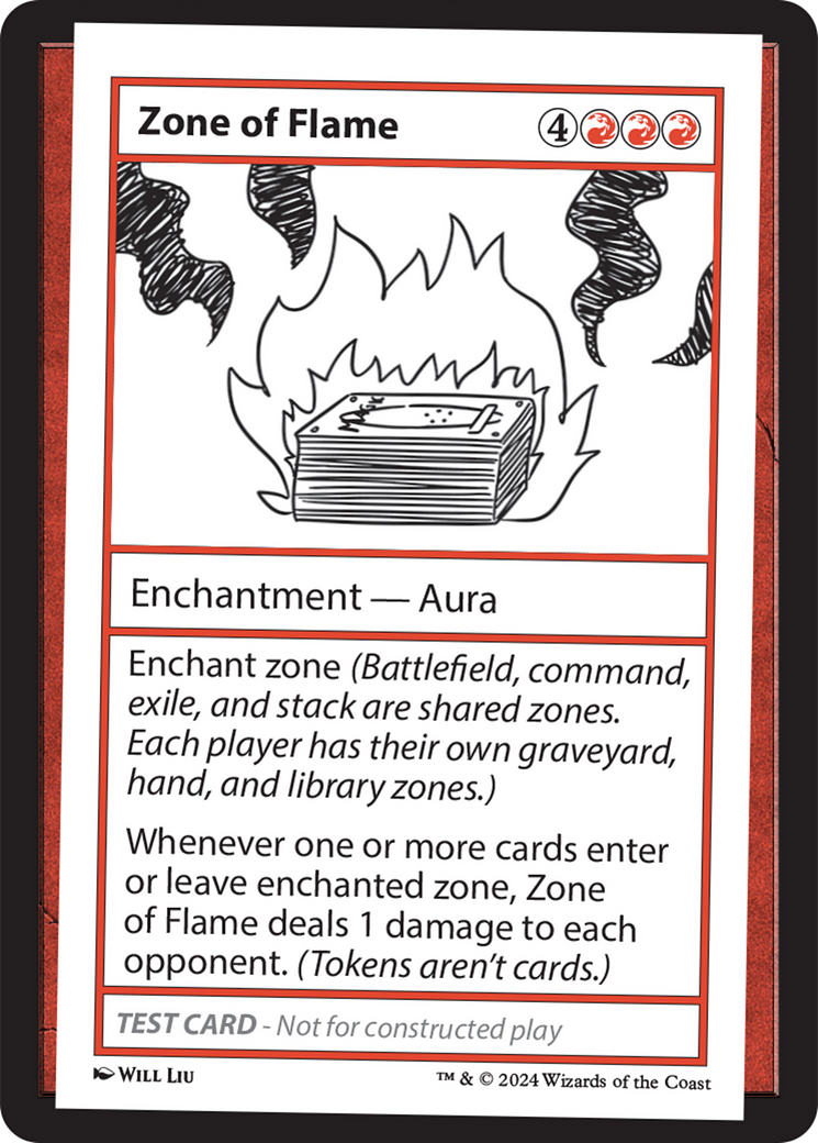 Zone of Flame [Mystery Booster 2 Playtest Cards] | Rock City Comics