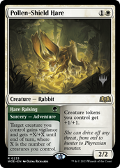 Pollen-Shield Hare // Hare Raising (Promo Pack) [Wilds of Eldraine Promos] | Rock City Comics