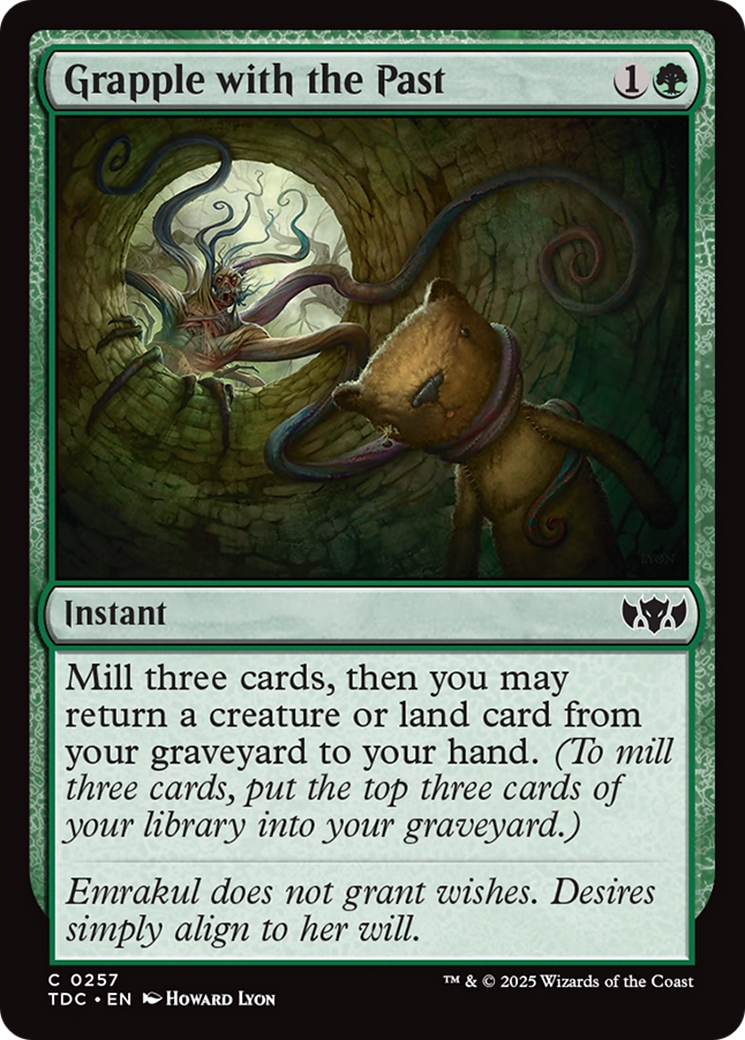 Grapple with the Past [Tarkir: Dragonstorm Commander] | Rock City Comics