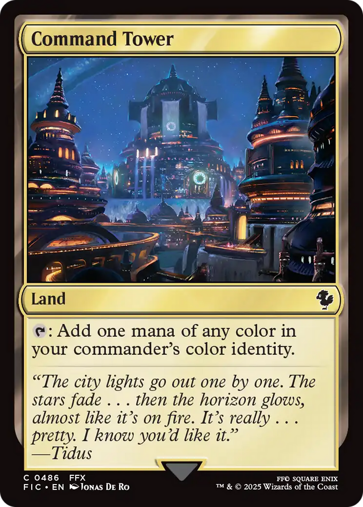 Command Tower (0486) [FINAL FANTASY Commander] | Rock City Comics
