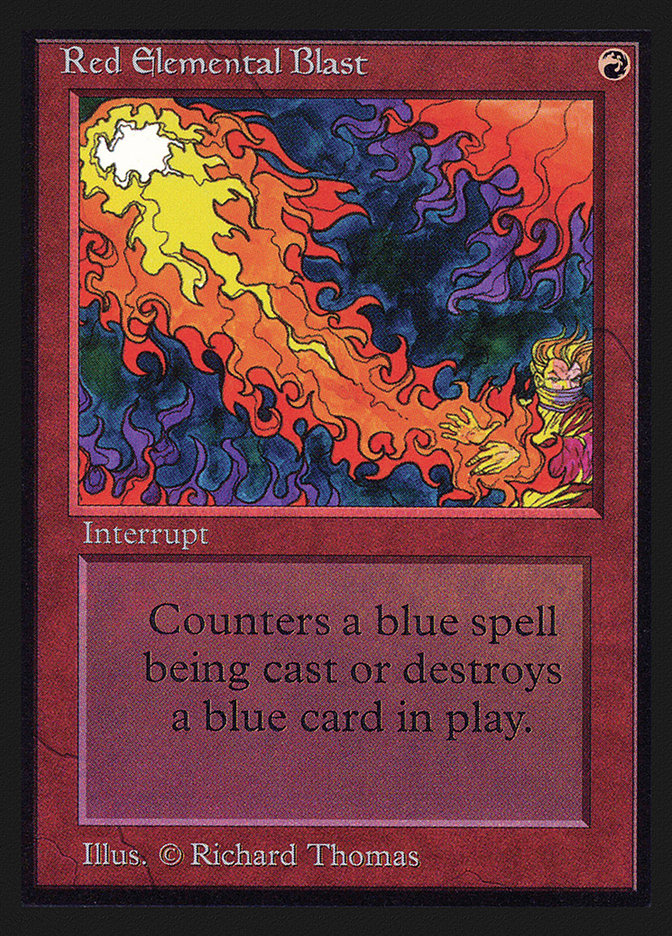 Red Elemental Blast [Collectors' Edition] | Rock City Comics