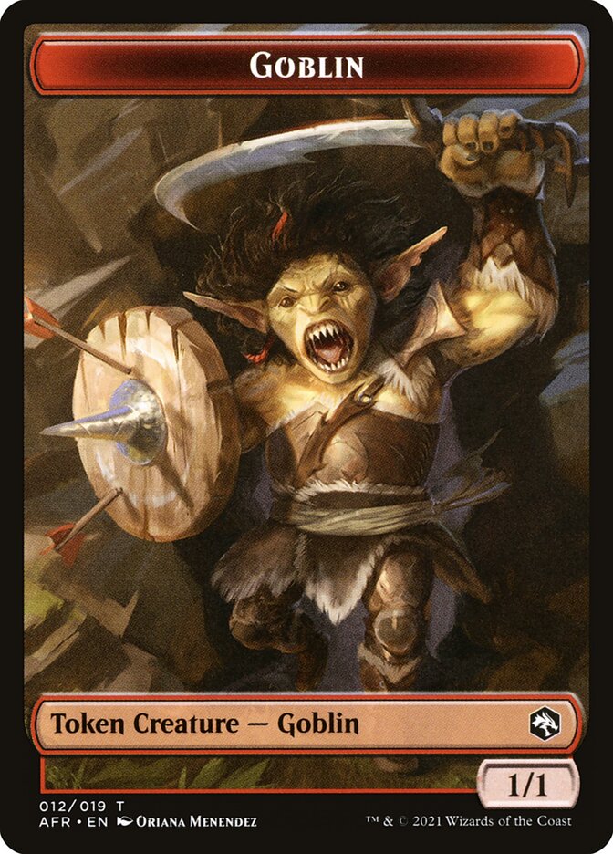 Lost Mine of Phandelver // Goblin Double-Sided Token [Dungeons & Dragons: Adventures in the Forgotten Realms Tokens] | Rock City Comics