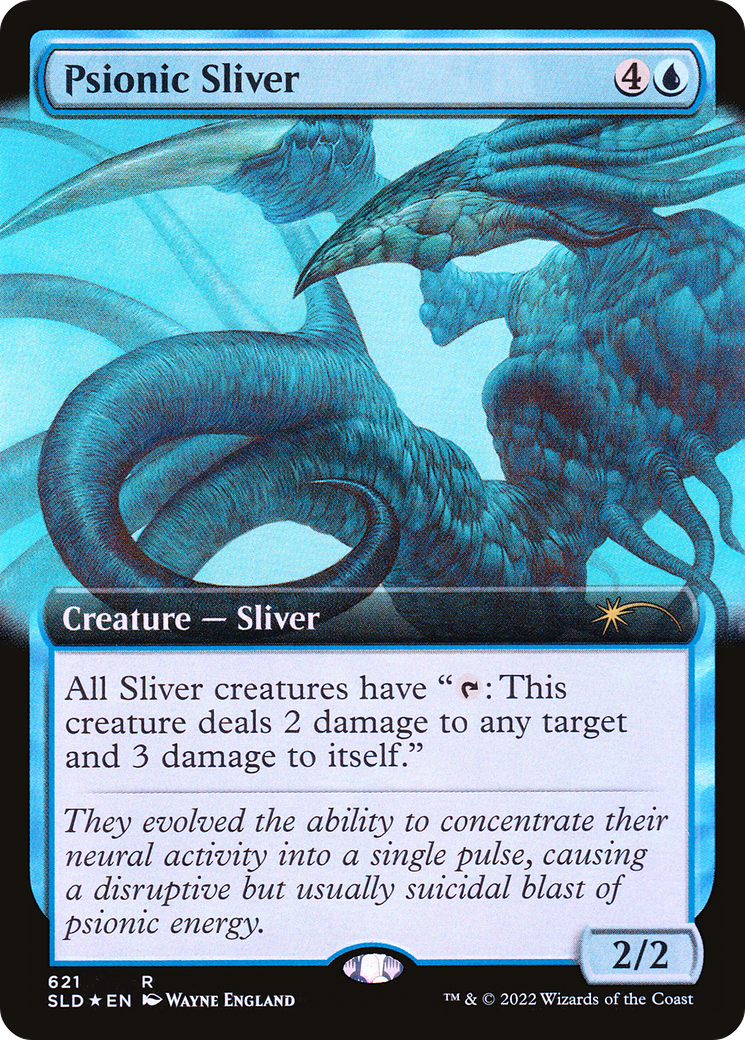 Psionic Sliver (Extended Art) [Secret Lair Drop Promos] | Rock City Comics