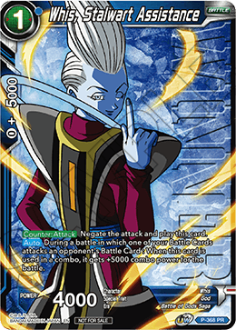 Whis, Stalwart Assistance (Unison Warrior Series Boost Tournament Pack Vol. 7 - Winner) (P-368) [Tournament Promotion Cards] | Rock City Comics