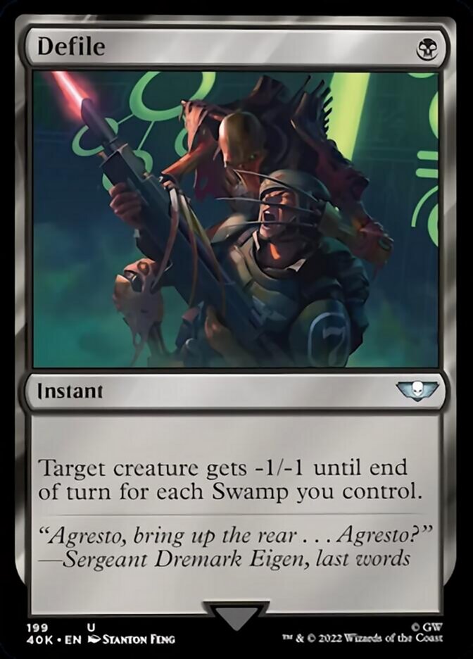 Defile (Surge Foil) [Warhammer 40,000] | Rock City Comics