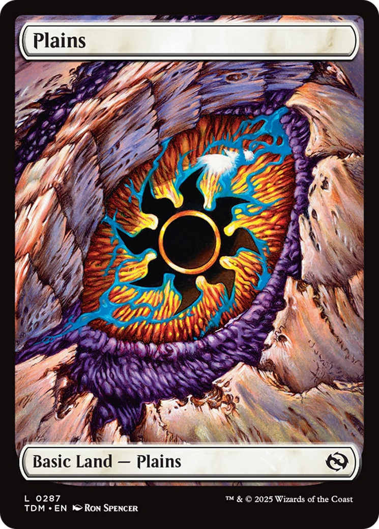 Plains (0287) [Tarkir: Dragonstorm] | Rock City Comics