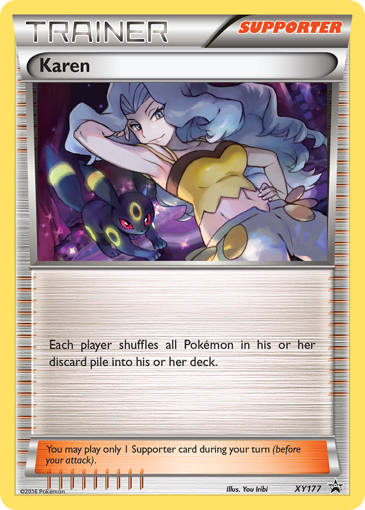 Karen (XY177) [XY: Black Star Promos] | Rock City Comics