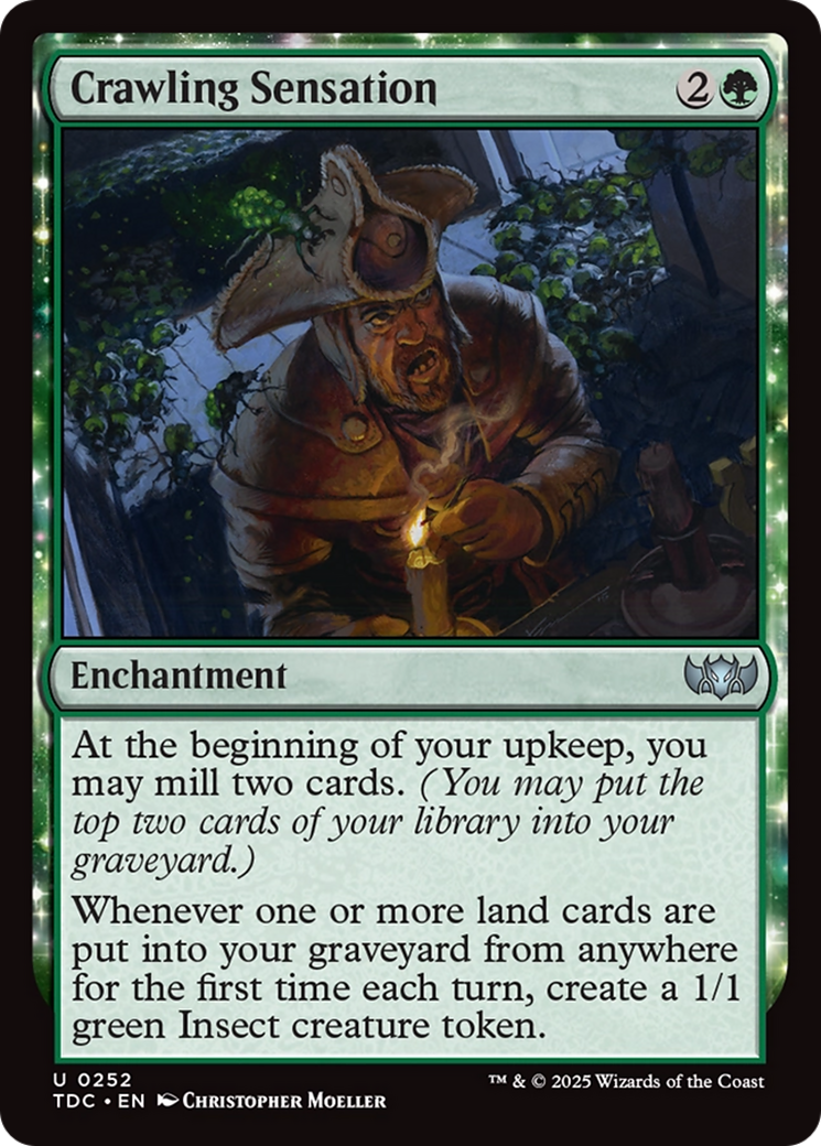 Crawling Sensation [Tarkir: Dragonstorm Commander] | Rock City Comics