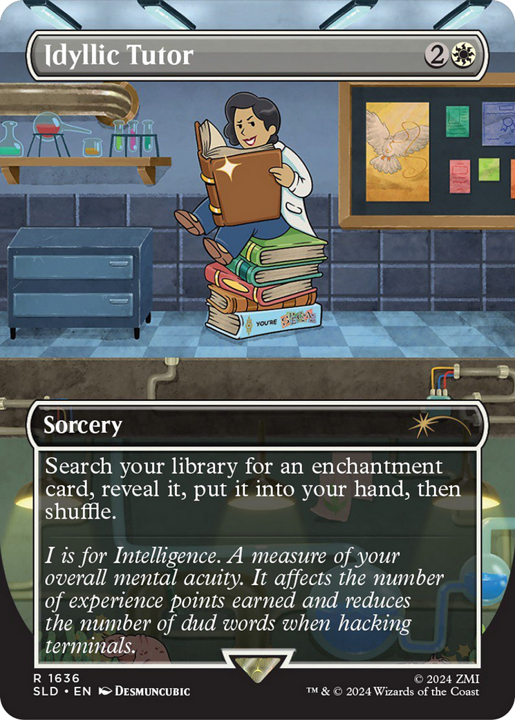 Idyllic Tutor (1636) (Rainbow Foil) [Secret Lair Drop Series] | Rock City Comics