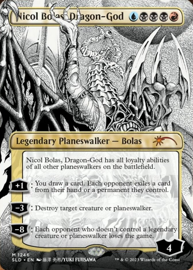 Nicol Bolas, Dragon-God (Borderless) [Secret Lair Drop Series] | Rock City Comics