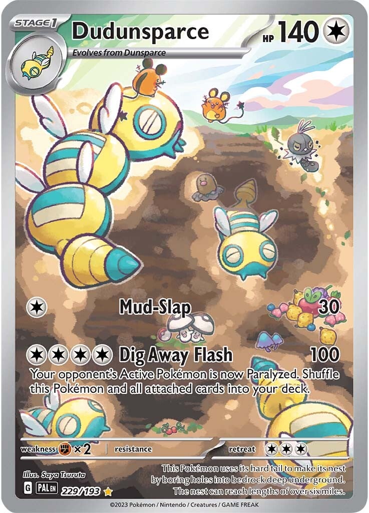 Dudunsparce (229/193) [Scarlet & Violet: Paldea Evolved] | Rock City Comics