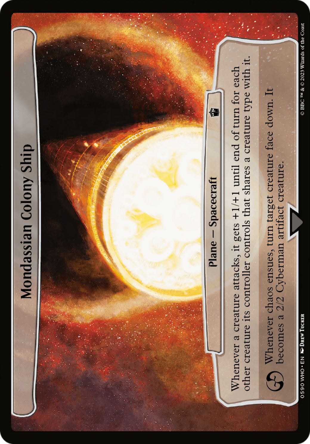 Mondassian Colony Ship [Doctor Who] | Rock City Comics
