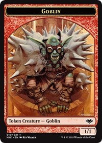 Goblin (010) // Construct (017) Double-Sided Token [Modern Horizons Tokens] | Rock City Comics