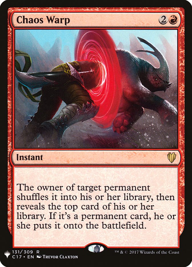 Chaos Warp (C17) [The List] | Rock City Comics