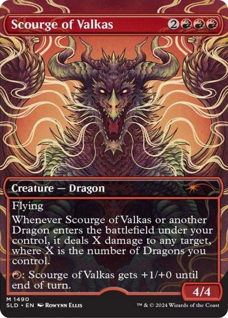 Scourge of Valkas (Rainbow Foil) [Secret Lair Drop Series] | Rock City Comics