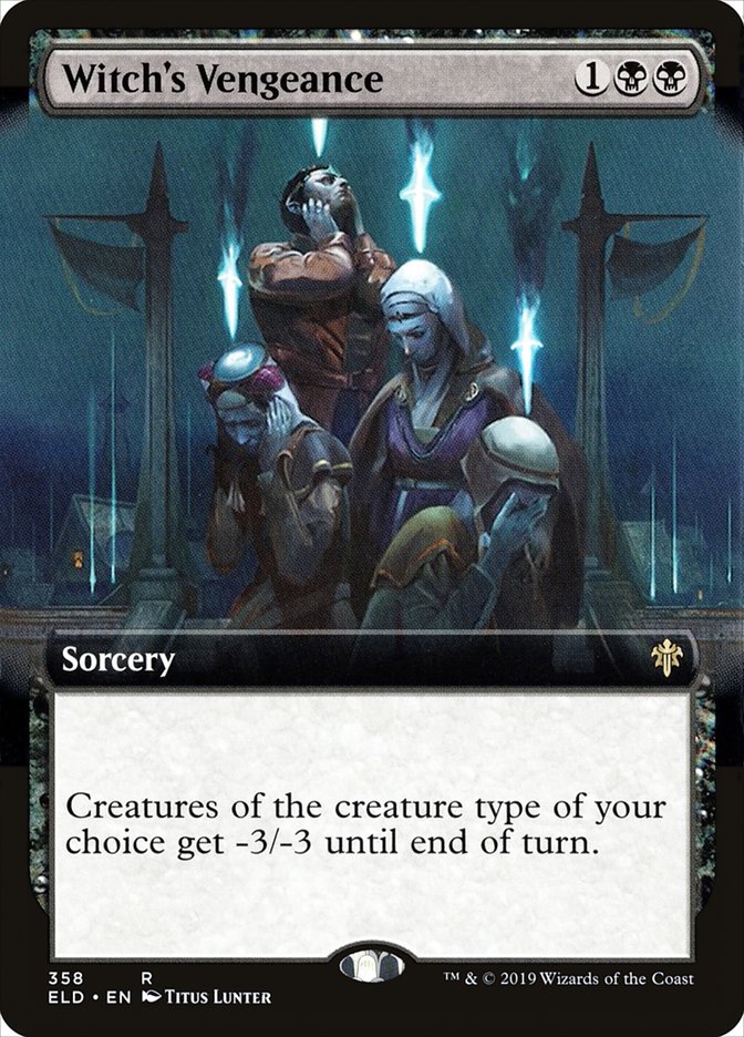 Witch's Vengeance (Extended Art) [Throne of Eldraine] | Rock City Comics