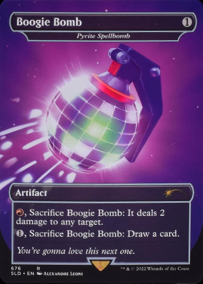 Pyrite Spellbomb - Boogie Bomb (Borderless) [Secret Lair Drop Promos] | Rock City Comics
