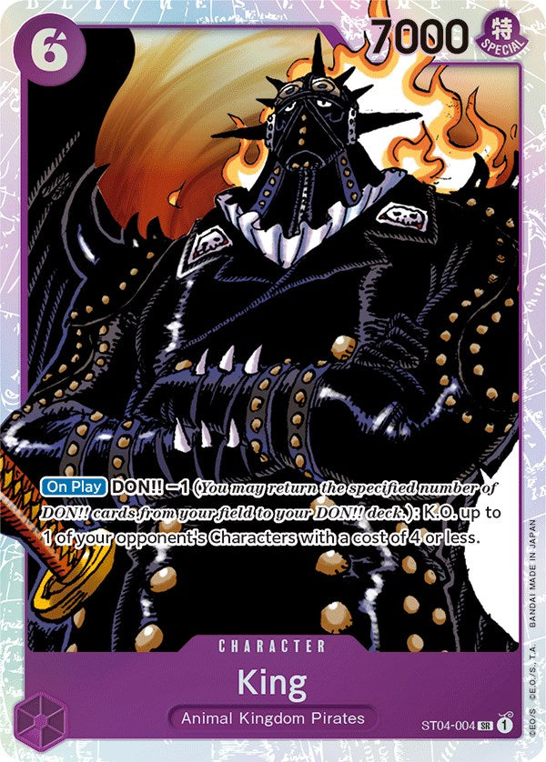 King [Starter Deck: Animal Kingdom Pirates] | Rock City Comics