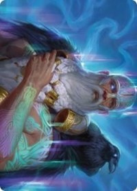 Alrund, God of the Cosmos Art Card [Kaldheim Art Series] | Rock City Comics