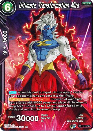 Ultimate Transformation Mira (BT11-137) [Vermilion Bloodline 2nd Edition] | Rock City Comics