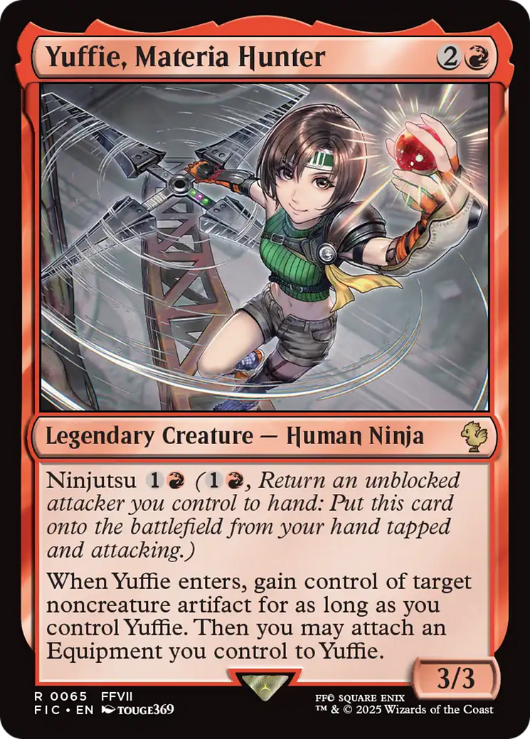 Yuffie, Materia Hunter [FINAL FANTASY Commander] | Rock City Comics