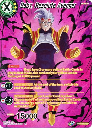 Baby, Resolute Avenger (SPR) (BT11-094) [Vermilion Bloodline] | Rock City Comics