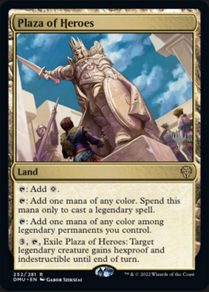 Plaza of Heroes (Promo Pack) [Dominaria United Promos] | Rock City Comics