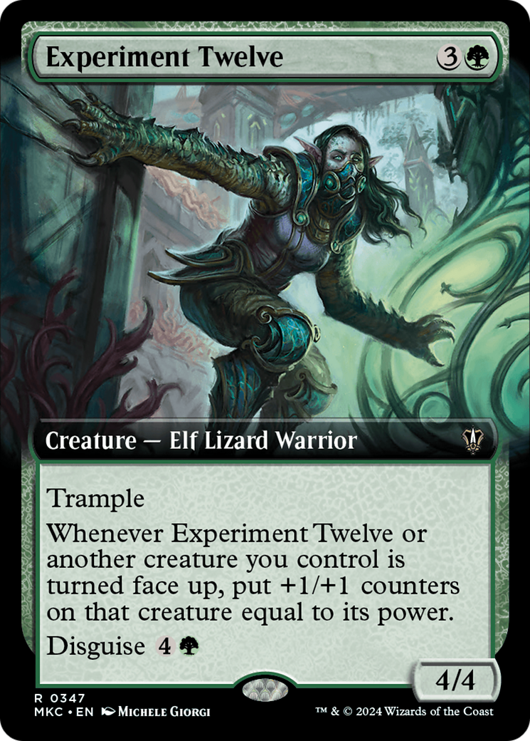 Experiment Twelve (Extended Art) [Murders at Karlov Manor Commander] | Rock City Comics