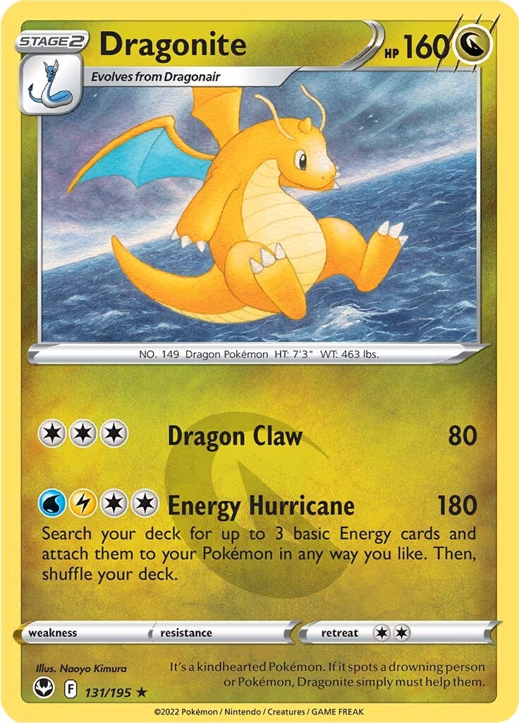 Dragonite (131/195) [Sword & Shield: Silver Tempest] | Rock City Comics