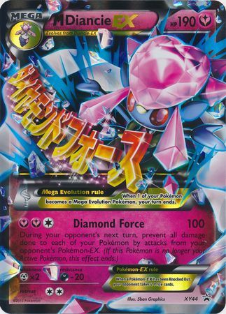 M Diancie EX (XY44) (Jumbo Card) [XY: Black Star Promos] | Rock City Comics