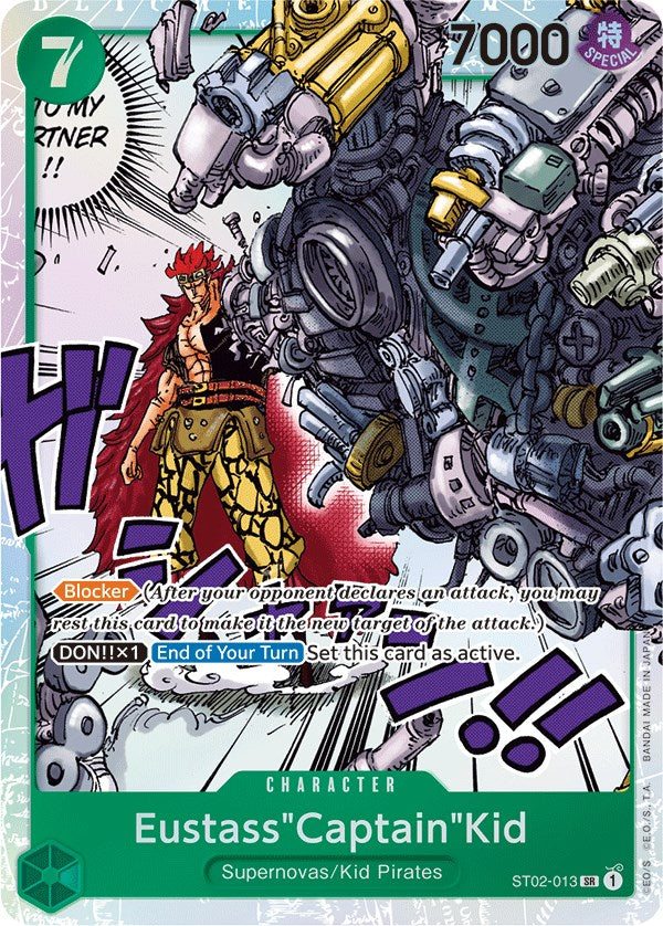 Eustass"Captain"Kid (013) [Starter Deck: Worst Generation] | Rock City Comics