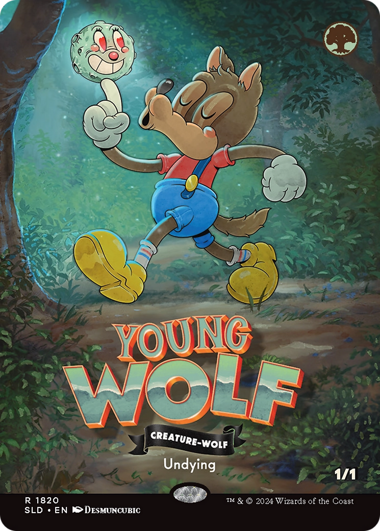Young Wolf (Rainbow Foil) [Secret Lair Drop Series] | Rock City Comics