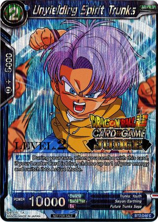 Unyielding Spirit Trunks (Level 2) (BT2-044) [Judge Promotion Cards] | Rock City Comics